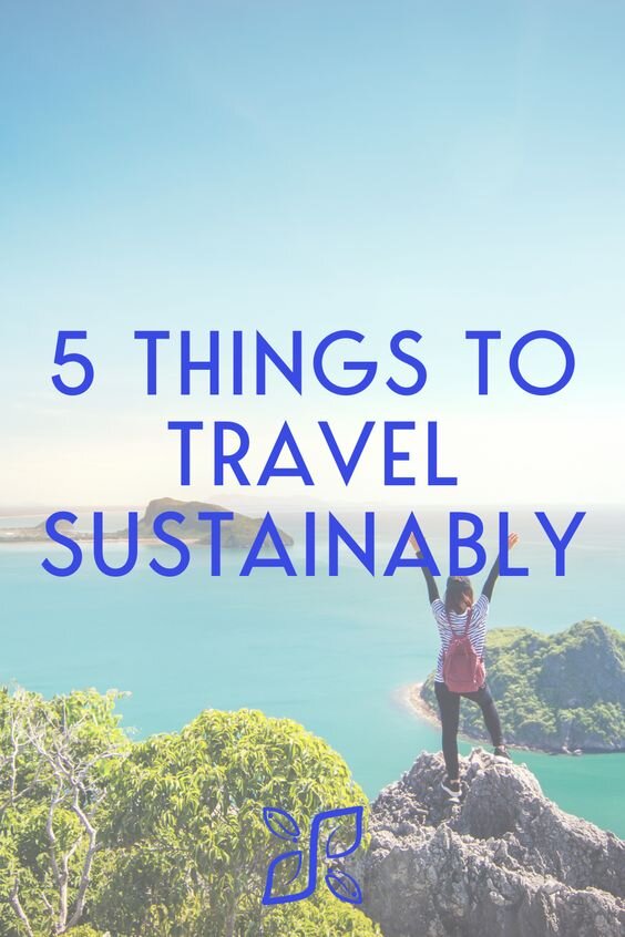 5 things to travel sustainably that make you a conscious traveller