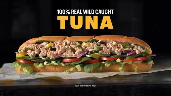 tuna DNA in Subway