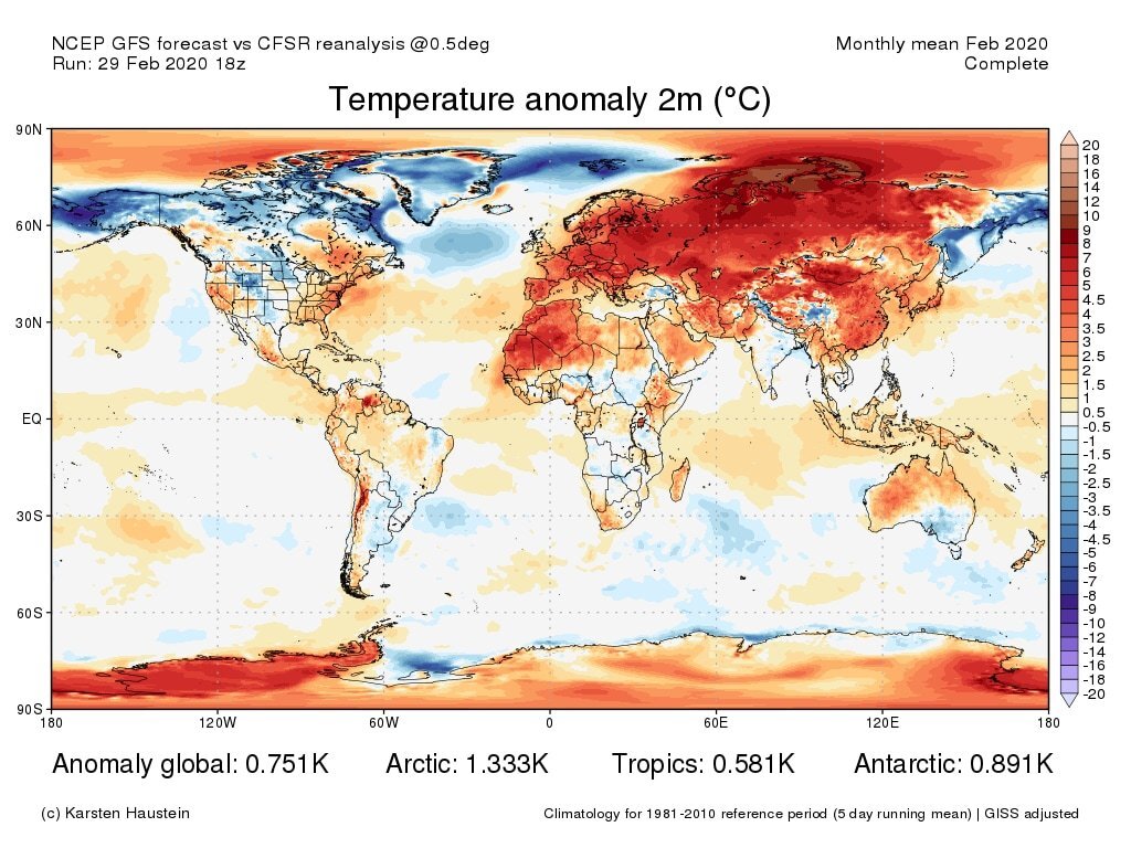 Warmest Winter on Record