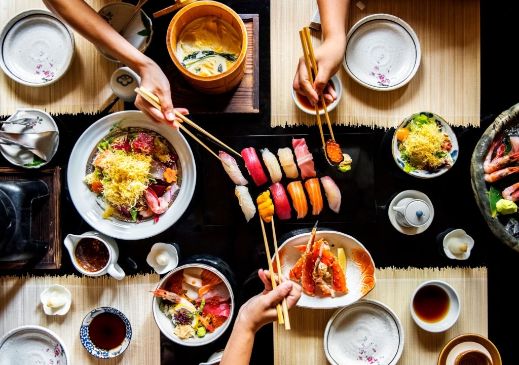 Comida japonesa, patrimonio cultural de la humanidad.