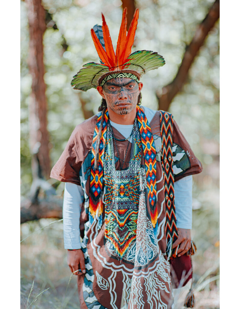 Rasu Yawanawa at the Aniwa Gathering.